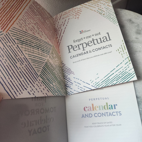 Erin Condren Perpetual Calendar Brand New - Picture 5 of 6